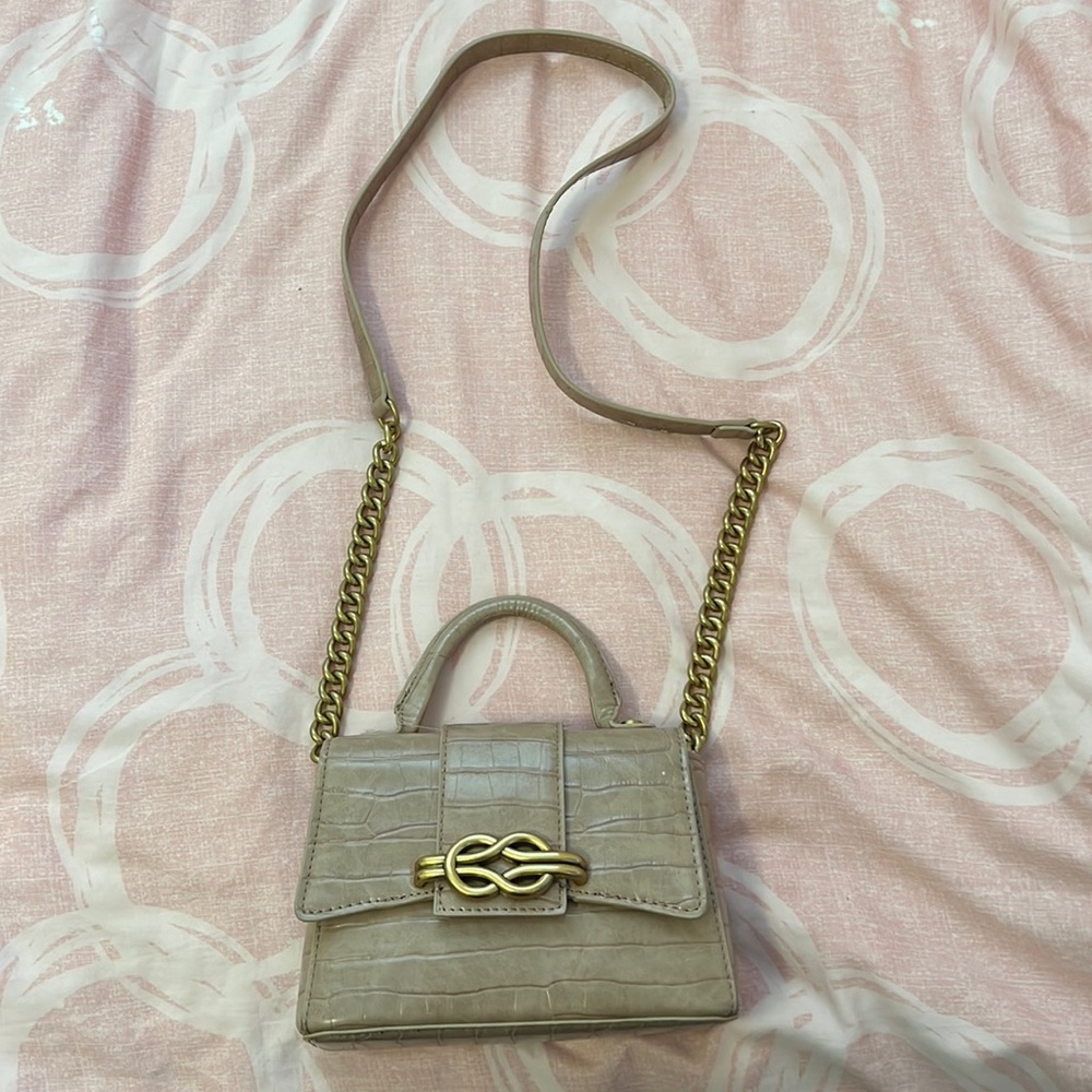ZARA Metal Buckle City Bag